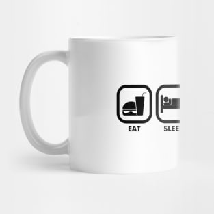 Eat Sleep Soccer Repeat Mug